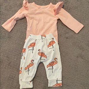 3 for $15! Adorable flamingo 🦩 outfit